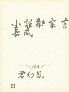 小说邻家有女初长成