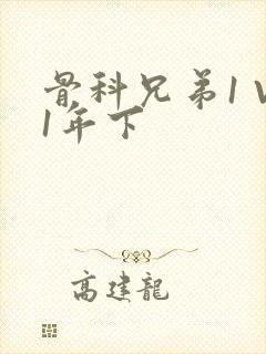 骨科兄弟1 V1年下