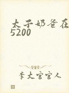 太子奶爸在花都5200