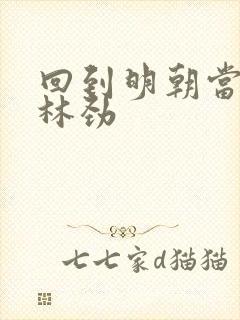 回到明朝当王爷林劲