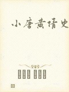 小唐黄倩史