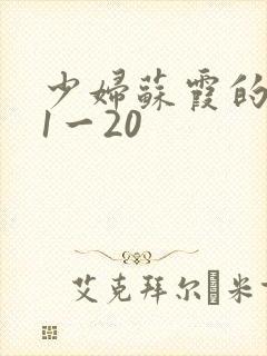 少妇苏霞的沉沦1一20