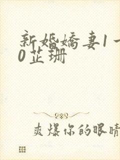 新婚娇妻1一40芷珊