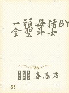 一头母猪BY黄金圣斗士