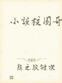 小说校园奇侠