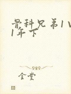 骨科兄弟1 V1年下