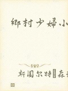 乡村少妇小说