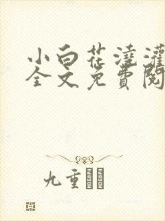 小白花浇灌日常全文免费阅读