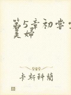 第5章初尝云雨美妇