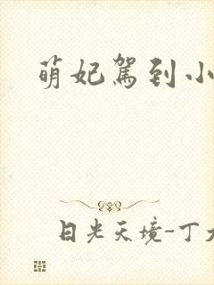萌妃驾到小说