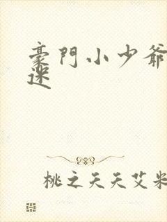 豪门小少爷是财迷