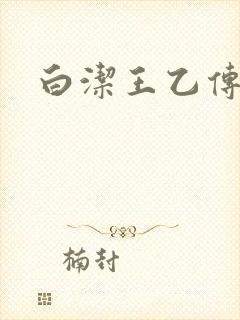 白洁王乙传说