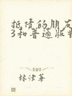 抵债的朋友麦子3和普通版对比