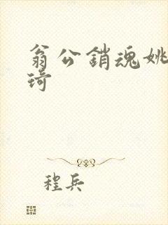 翁公销魂姚瑶琦琦