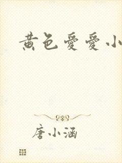 黄色爱爱小说