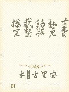 总裁的私有宝贝完整版免费阅读