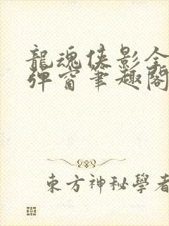 龙魂侠影全文无弹窗笔趣阁