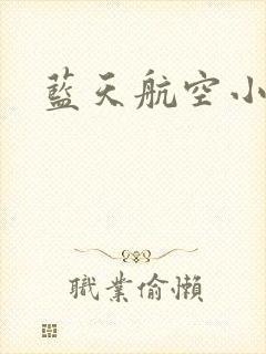 蓝天航空小说
