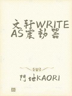 文轩WRITEAS震动器