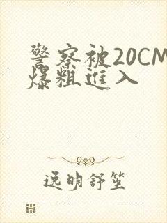 警察被20CM爆粗进入