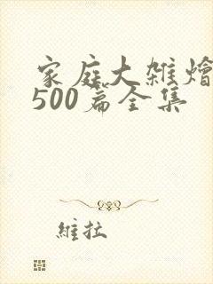 家庭大杂烩小说500篇全集