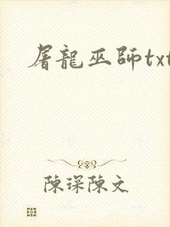 屠龙巫师txt