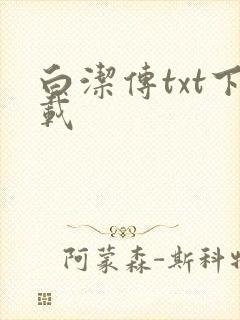 白洁传txt下载