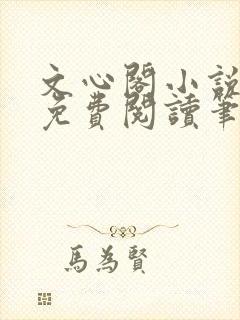 文心阁小说全文免费阅读笔趣阁