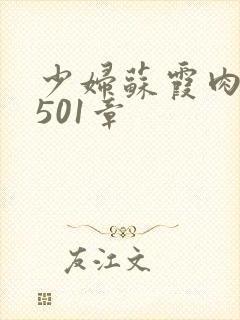 少妇苏霞肉欲第501章