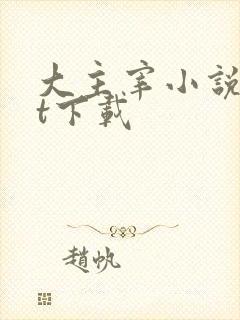 大主宰小说txt下载