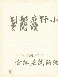 别那么野小说免费阅读