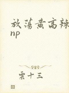 放荡黄高辣h文np