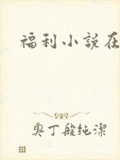 福利小说在线