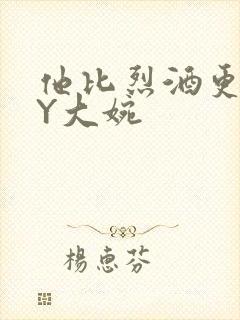 他比烈酒更撩BY大婉