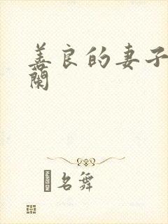 善良的妻子王晓兰