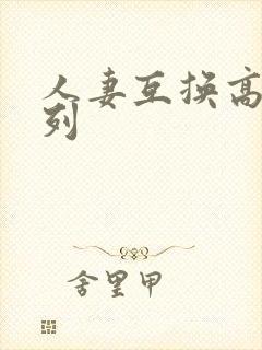人妻互换高h系列