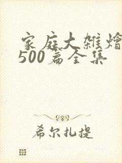 家庭大杂烩小说500篇全集