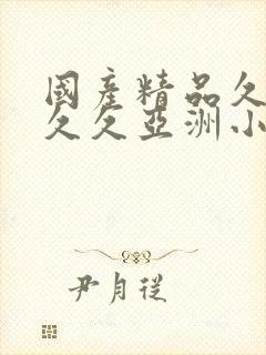 国产精品久久久久久亚洲小说