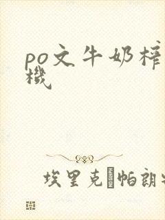 po文牛奶榨汁机