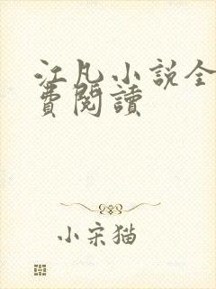 江凡小说全文免费阅读