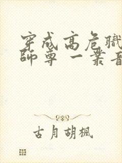 穿成高危职业之师尊 一丛音