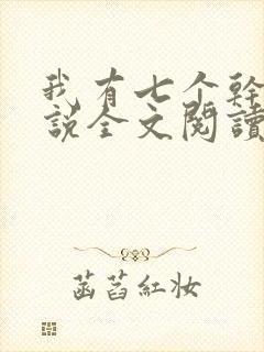 我有七个干妈小说全文阅读