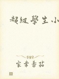 超级学生小说