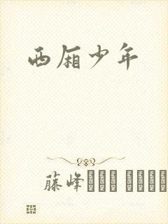 西厢少年