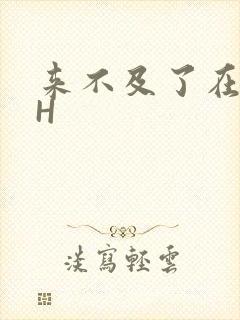 来不及了在车CH