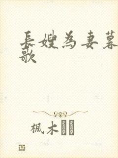 长嫂为妻暮色酒歌