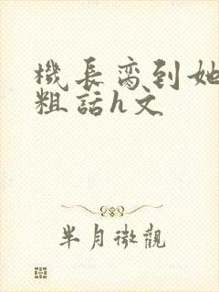 机长脔到她哭h粗话h文