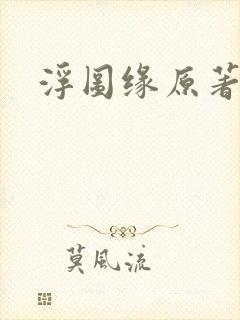 浮图缘原著小说