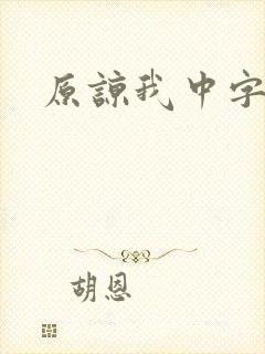 原谅我中字