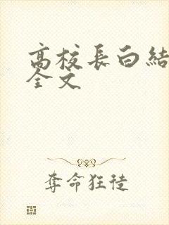 高校长白结小说全文